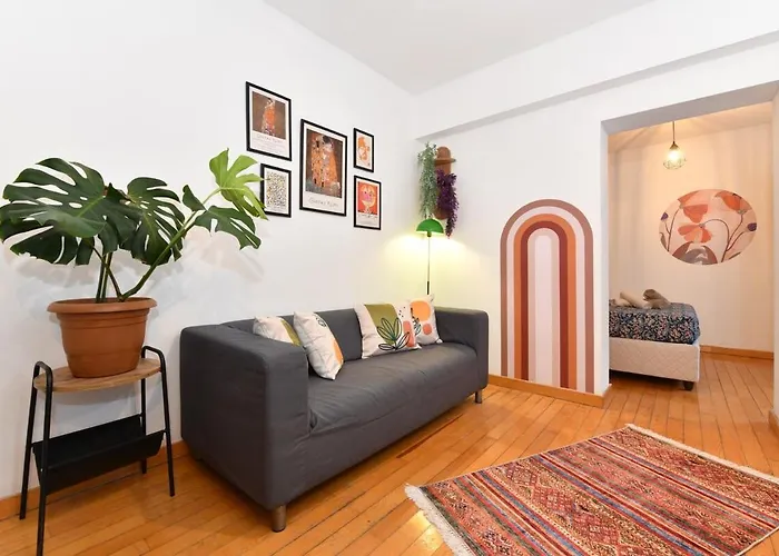 Lägenhet Cute Flat Vintage Design Ac Galata *