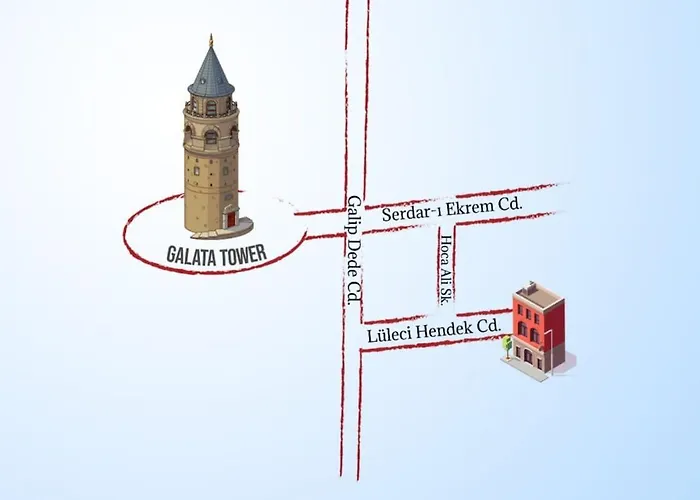 Cute Flat Vintage Design Ac Galata * Provincia di Istanbul