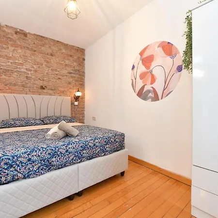 Cute Flat Vintage Design Ac Galata *